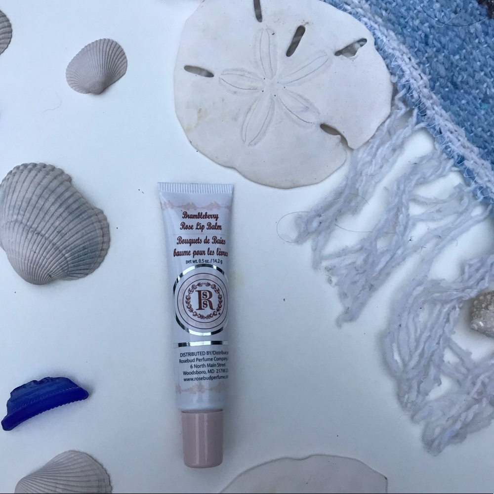Gourmet rose lip balm (never been used)
